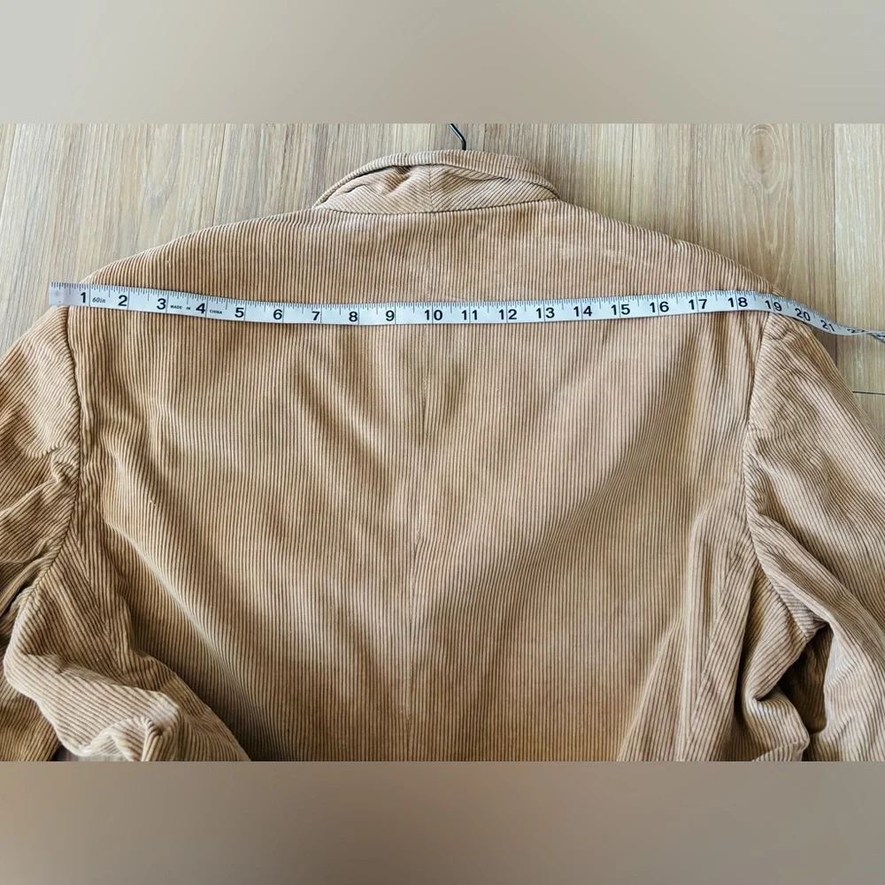 Unbranded Mens VTG Blazer Sport Coat Tan Corduroy 2 Button 42L Western Preppy